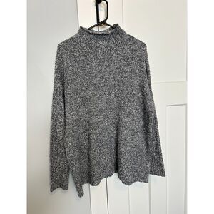 Mossimo Brand Women's Sweater, Marled Gray, Size Medium